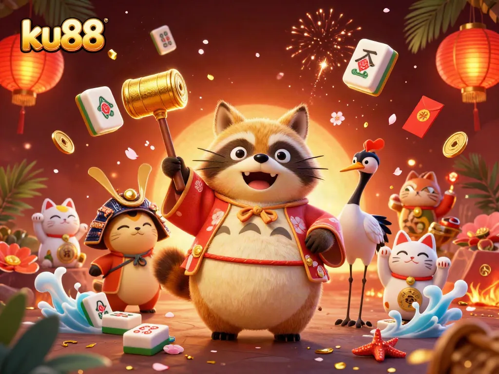 Experience vibrant gameplay at ku88 with colorful characters and dynamic casino elements.