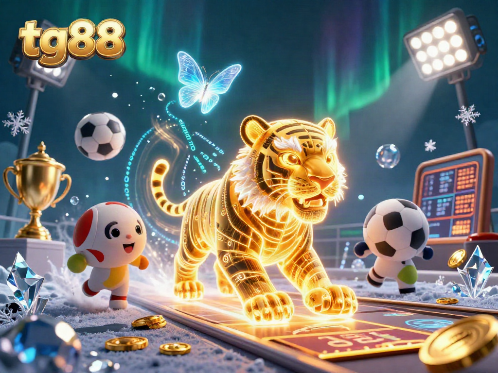 Experience thrilling wins with tg88 at the digital casino, featuring dynamic sports elements and vibrant visuals.