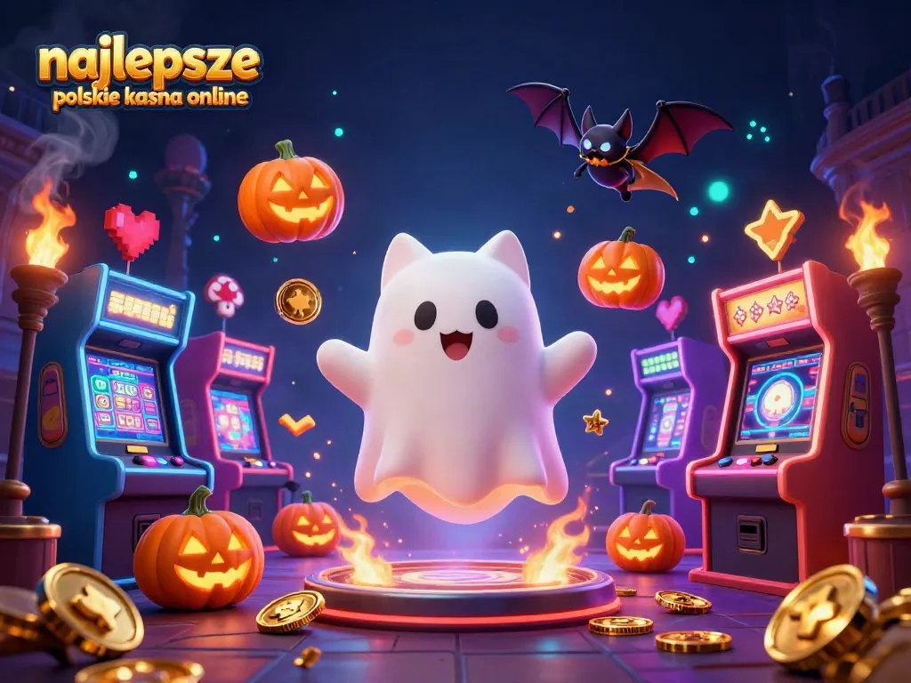 Experience the thrilling terbaik polskie kasyna online with vibrant interactive gaming elements in a haunted casino.
