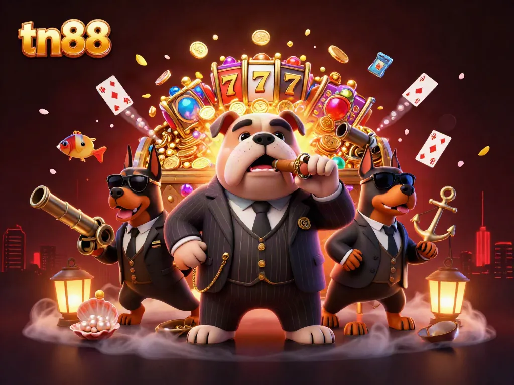 Engage with thrilling tn88 casino slots featuring a mafia bulldog boss and dynamic gaming elements.