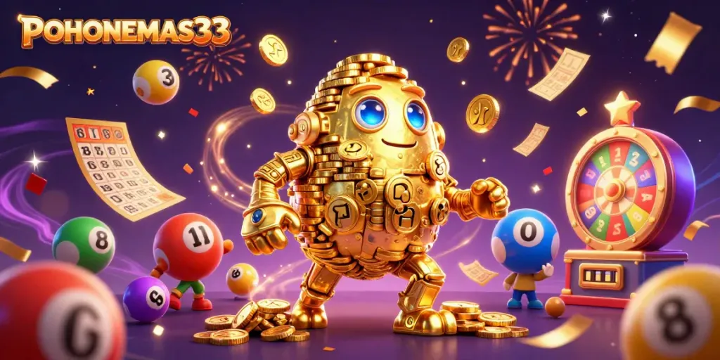 Menangkan permainan dengan POHONEMAS33 melalui golem emas kuno dan elemen lotere yang menarik.
