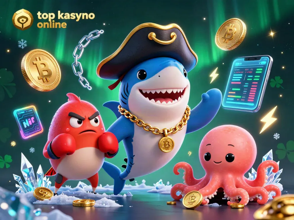 Engage in thrilling adventures at top kasyno online with vibrant characters and glowing crypto coins