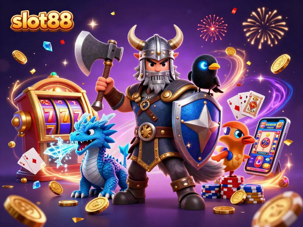 Menangkan slot88 dengan petualangan seru melawan naga dan perangkap koin emas!